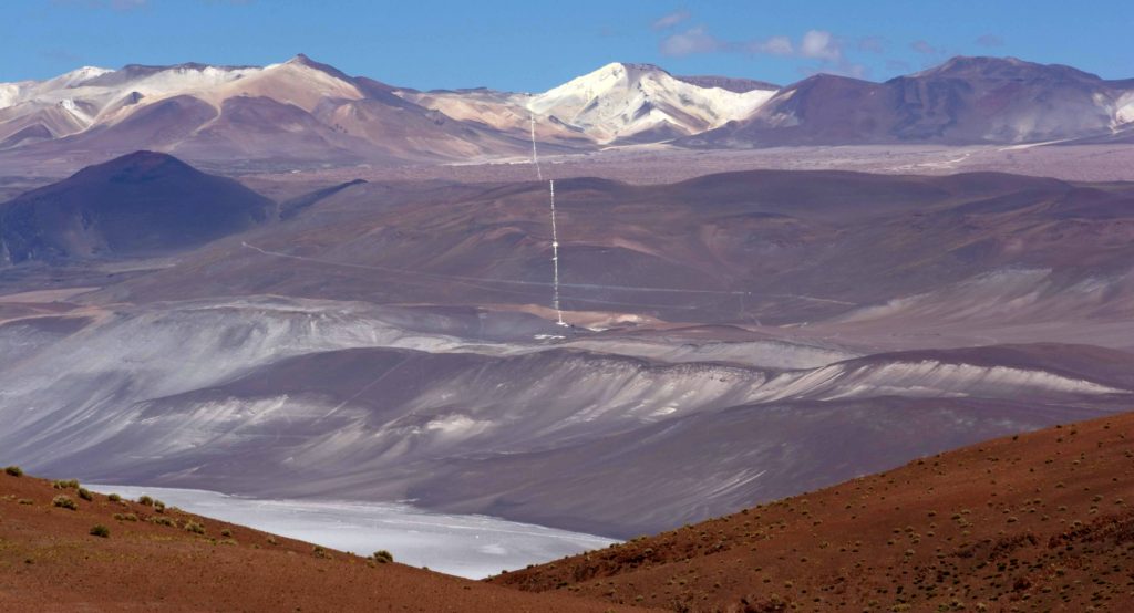 Mina La Casualidad (en bas) et Julia (en haut) 5240m, Argentine