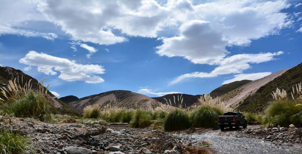 Rio de Las Papas, cordillère de San Buenaventura, Province du Catamarca, Argentine