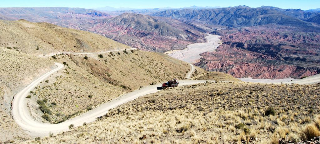Rio San Juande Oro, Province du sud Lipez, Bolivie