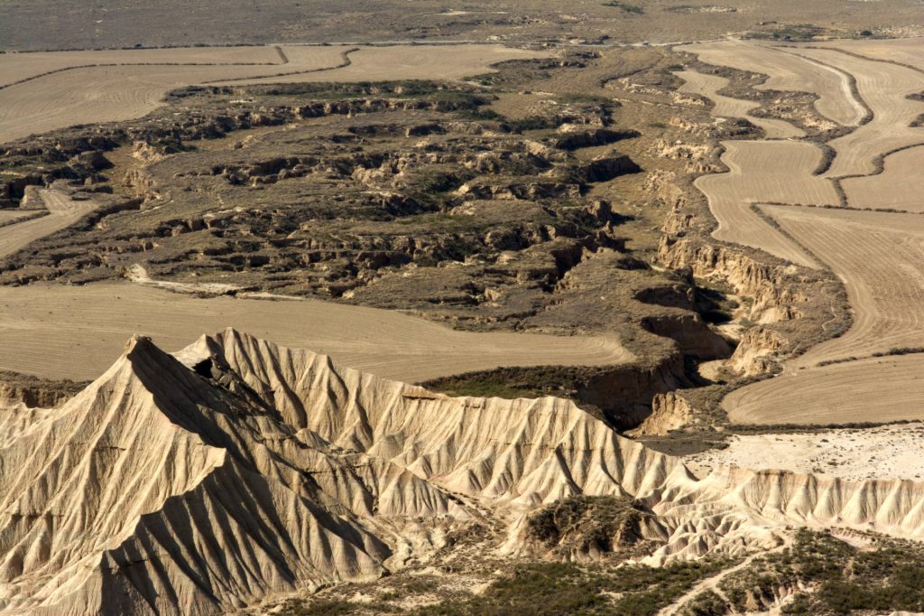 Desert des Bardenas Reales, Province de Navarre, Espagne