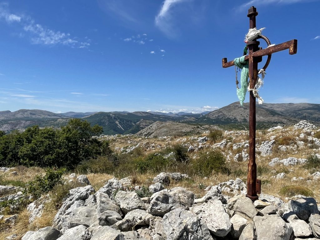 Vue depuis le Mouton d’Anou, Alpes Maritimes, France