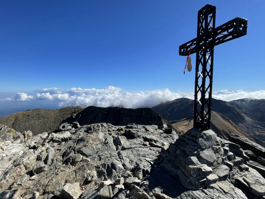 Sommet du Canigou, 2784m, Pyrenées orientales, France