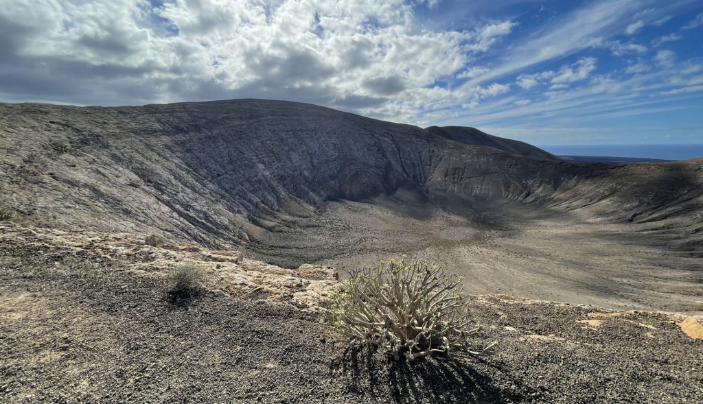 Caldera blanca, Lanzarote, Les Canaries, Espagne 2