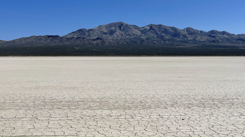 Depuis la Route 50, Nevada, États Unis