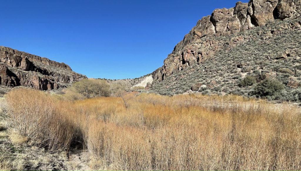 Echo Canyon State Recreation Area, Rose Valley, Nevada, États Unis