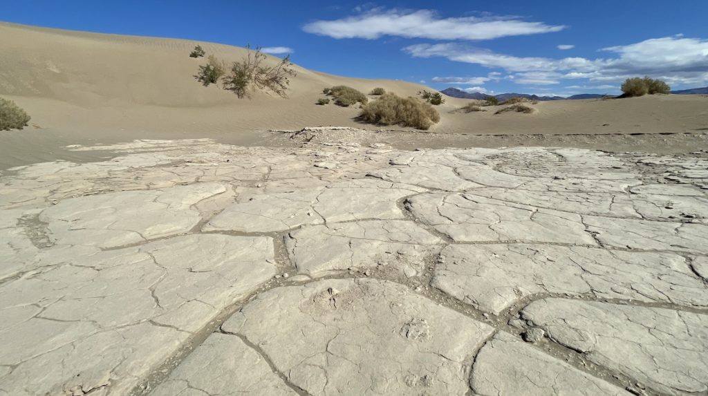 Mesquite Flat Sand Dunes, Death Valley Park, Californie, États Unis
