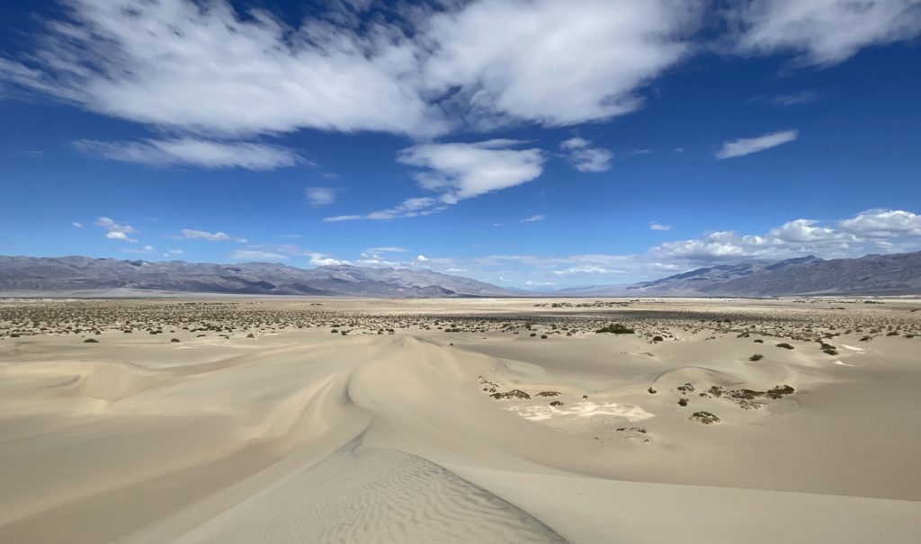 Mesquite Flat Sand Dunes, Death Valley Park, Californie, États Unis 4