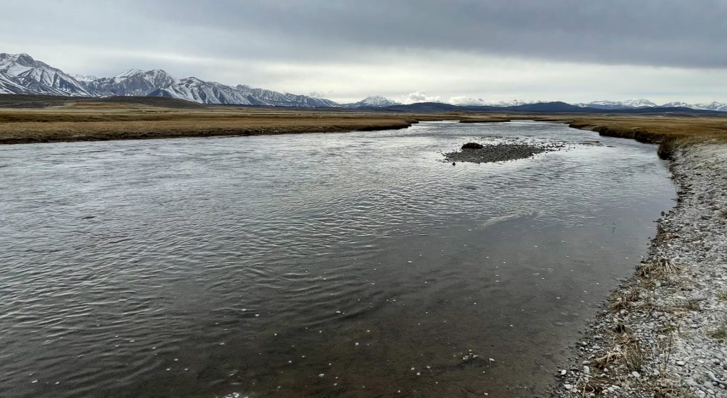 Owens River, Crowley Lake, Californie, États Unis