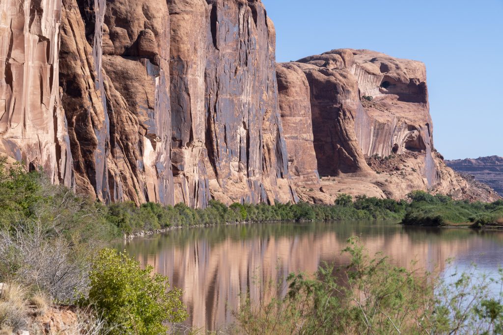 Colorado River, Potash Road, Utah, États Unis