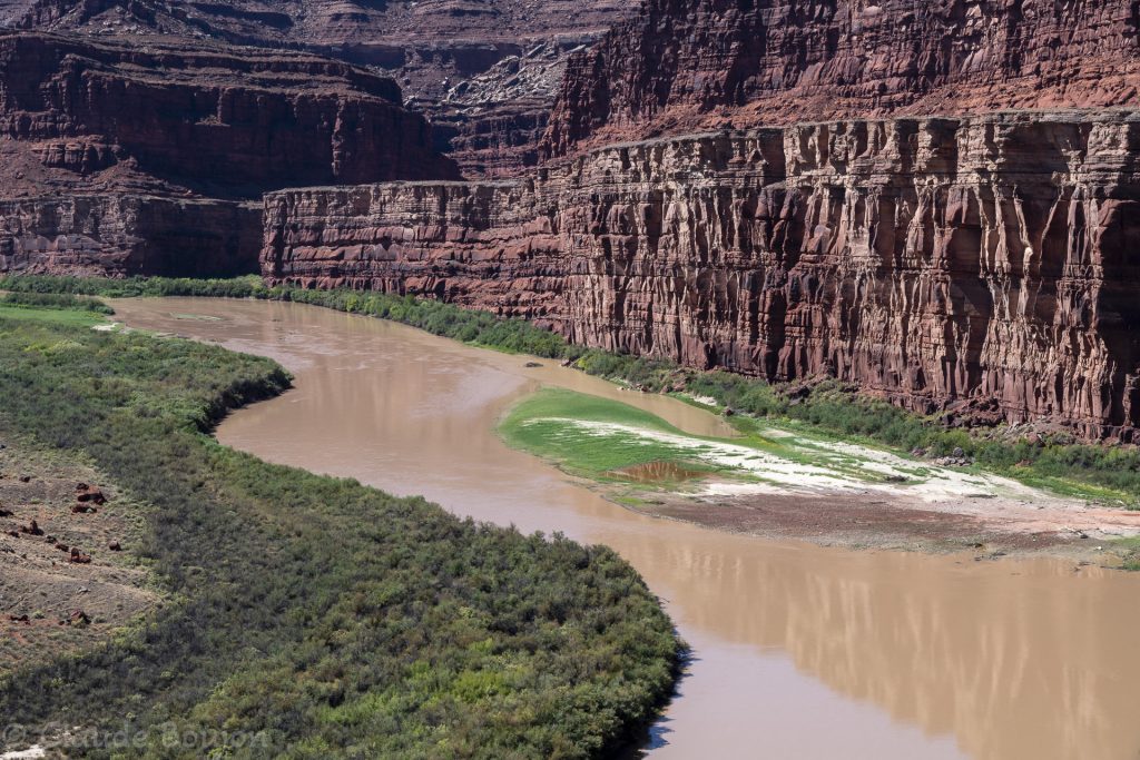 Colorado River, Shafer Trail, Utah, États Unis