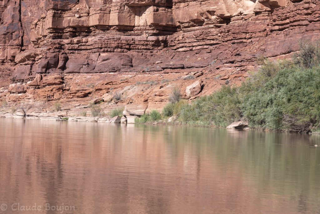 Colorado River, Lathrop Canyon Road, White Rim, Canyonlands National Park, Utah, Etats Unis
