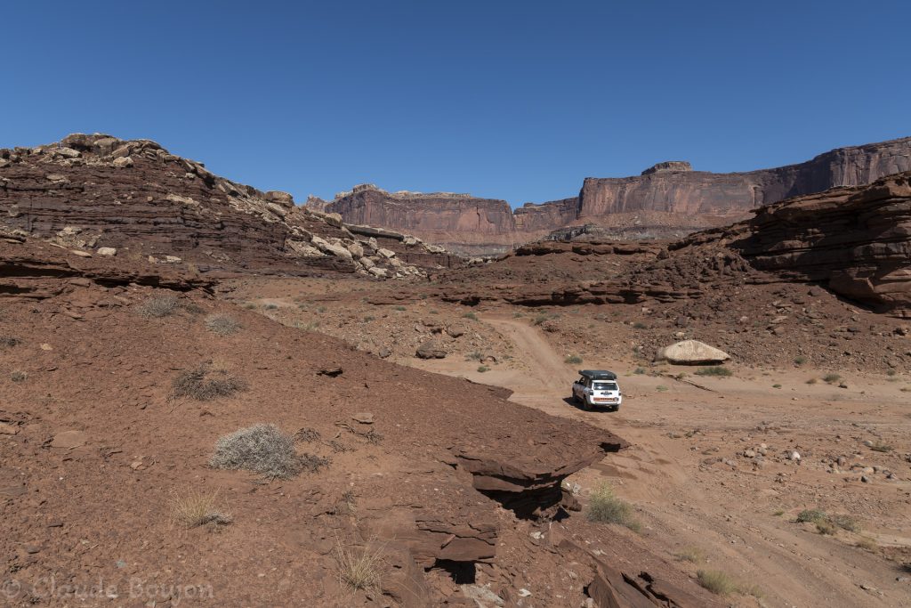 Lathrop Canyon Road, White Rim, Canyonlands National Park, Utah, Etats Unis