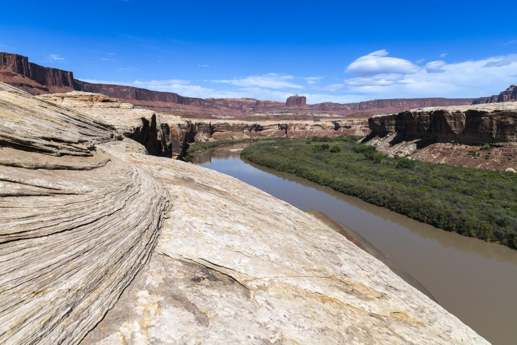 Green River, White Rim, Canyonlands National park, Utah, Etats Unis