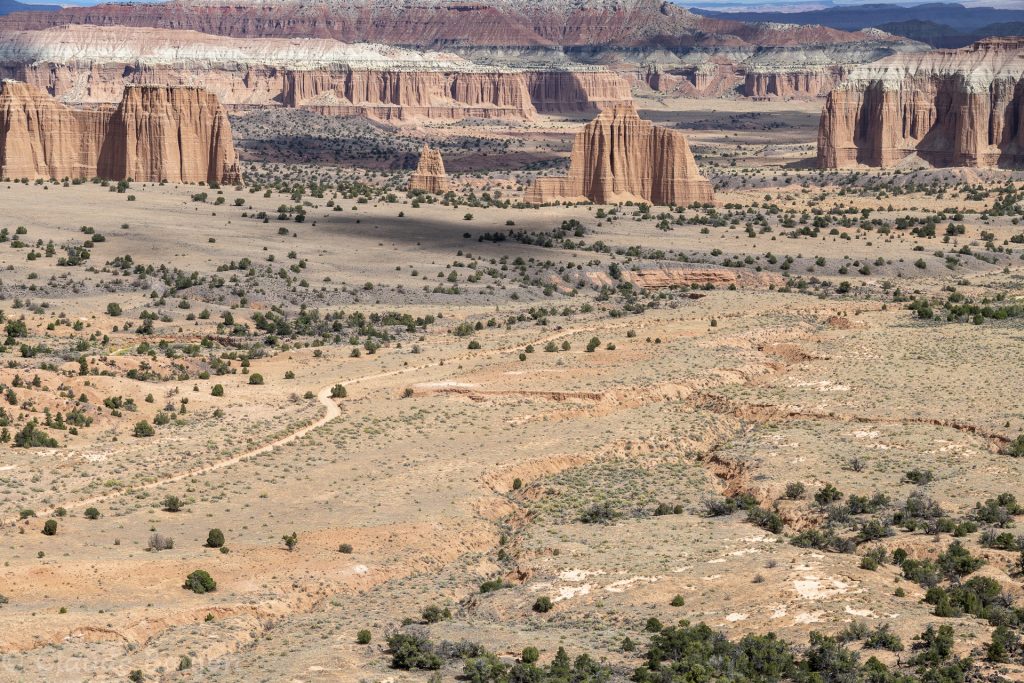 Cathedrale Valley, Capitol Reef National Park, San Rafael Swell, Utah, États Unis
