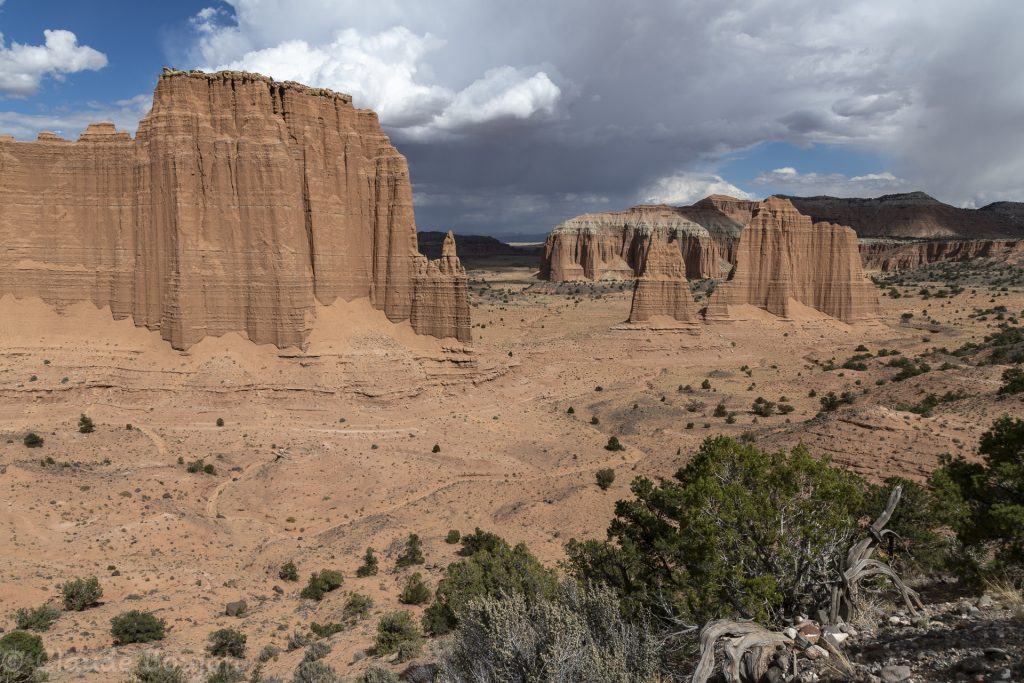 Cathedrale Mountain, Capitol Reef National Park, San Rafael Swell, Utah, États Unis