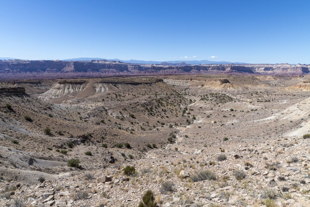 Wild Horse Canyon Road, San Rafael Swell, Utah, États Unis