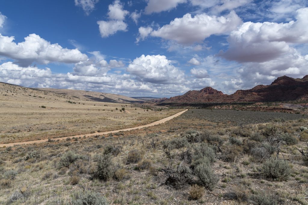 Winter Road, Vermillon Cliffs National Monument, Arizona, Etats Unis