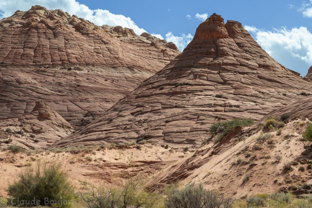 Upper Buckskin Gulch trail, Paria Canyon Vermillon Cliffs, Utah, Etats Unis