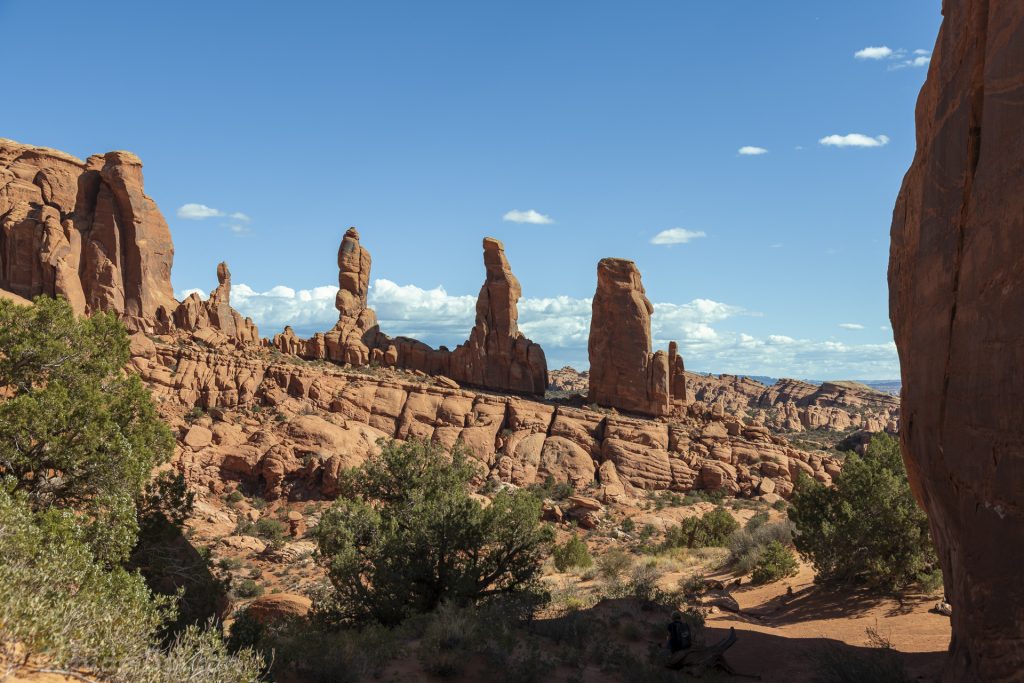 Klondike Bluffs Trail, Arches National Park, Utah, Etats Unis