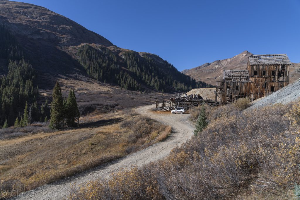 Corkscrew Gulch Road, Red Mountain, Colorado, Etats Unis
