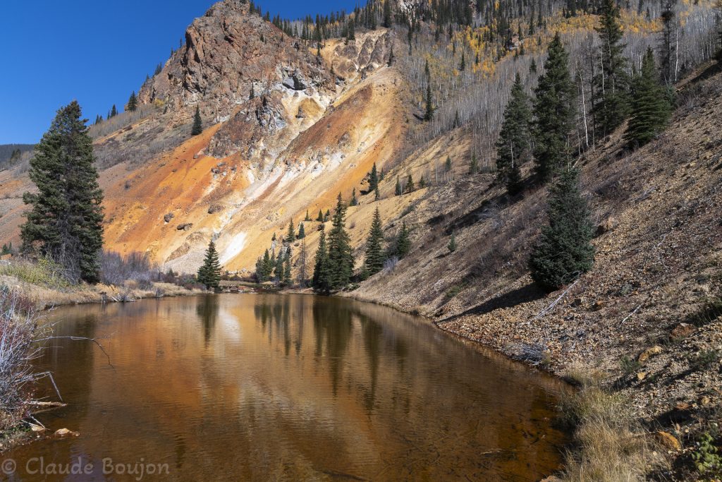 Près de Silverton, Colorado, États Unis