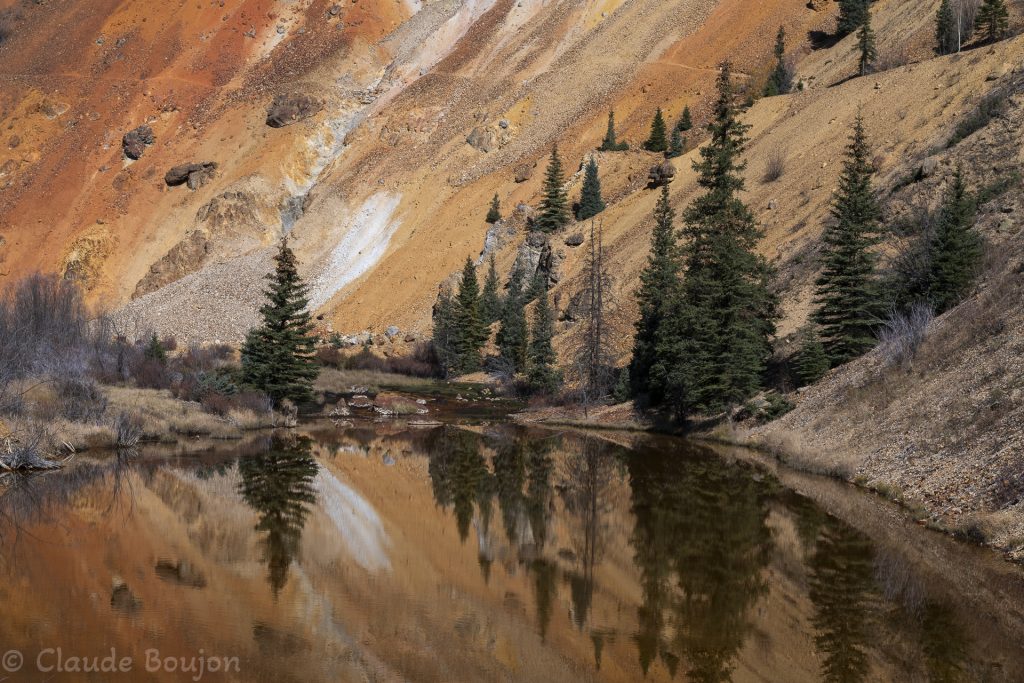 Près de Silverton, Colorado, États Unis
