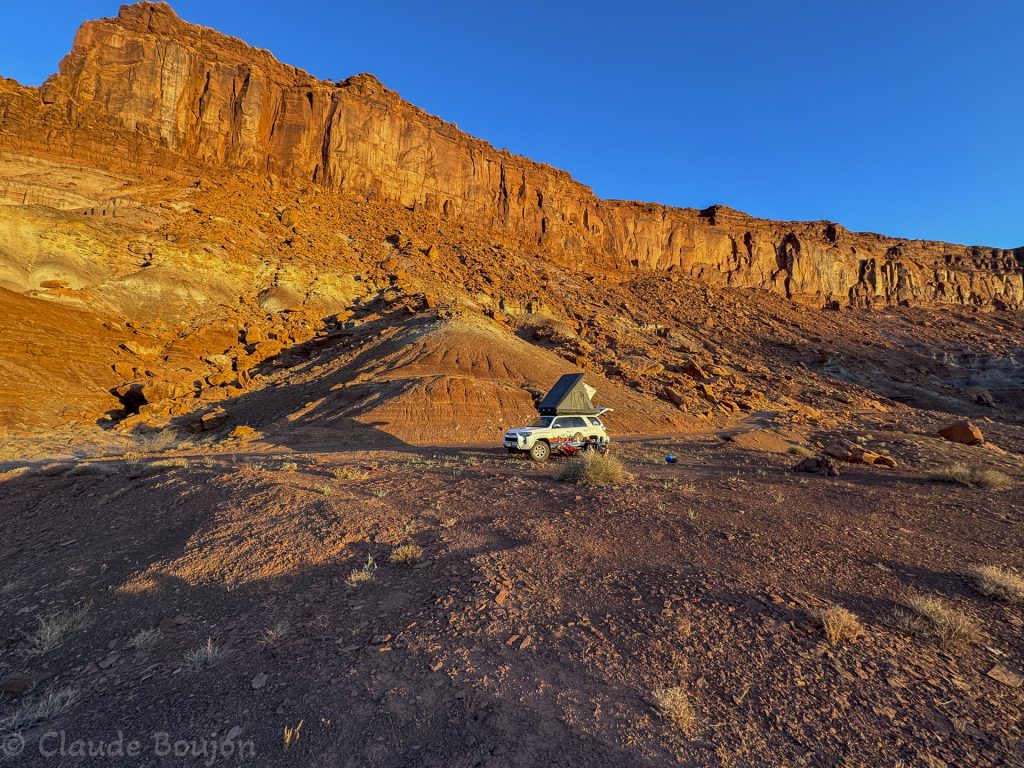 Poison springs wash road, Utah, Etats Unis